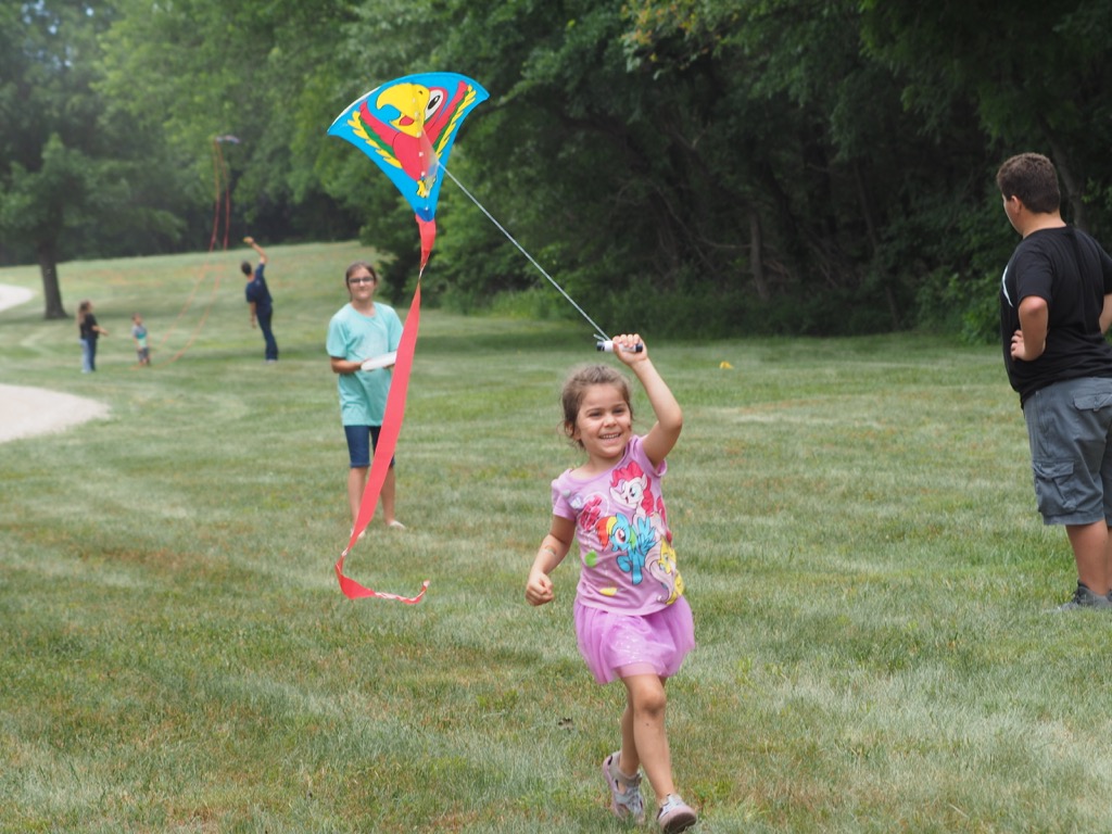 Kite flying fun